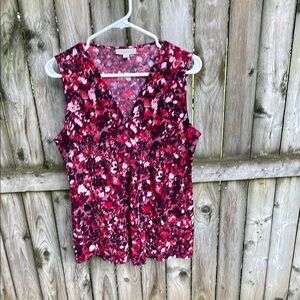 FREE w/purchase Dana Buchman Sleeveless Top Shell tank work career office M